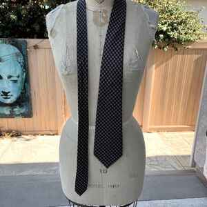 Silk tie made in England for Carroll & Company Beverly Hills